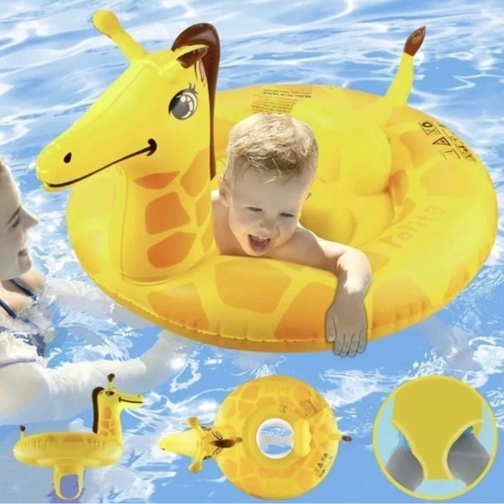 Polita x Doctor Dolphin Giraffe Inflatable Baby Float 1-3 Years